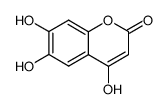 2H-1-Benzopyran-2-one, 4,6,7-trihydroxy-